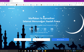 Template Halaman Login Mikrotik Spesial Ramadhan